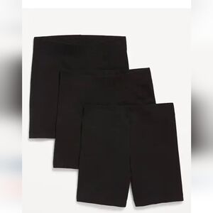 High-Waisted Biker Shorts 3-Pack -- 6-inch inseam XXL